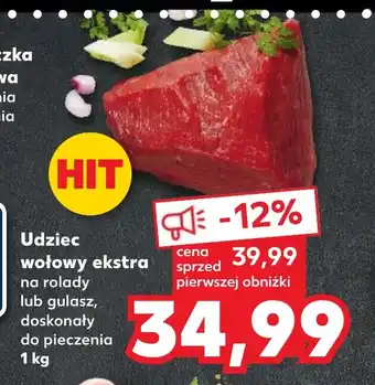 Kaufland Udziec wołowy ekstra 1 kg oferta