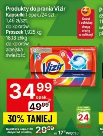 Delikatesy Centrum Produkty do prania Vizir oferta