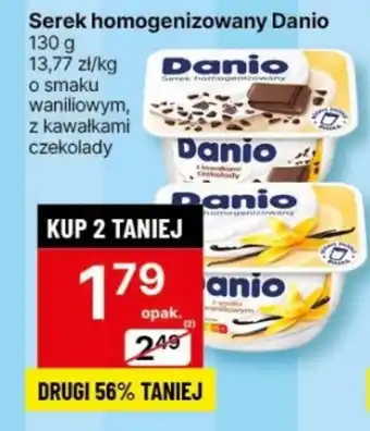 Delikatesy Centrum Serek homogenizowany Danio 130 g oferta