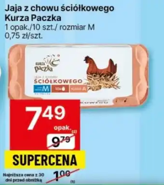 Delikatesy Centrum Jaja z chowu ściółkowego Kurza Paczka oferta
