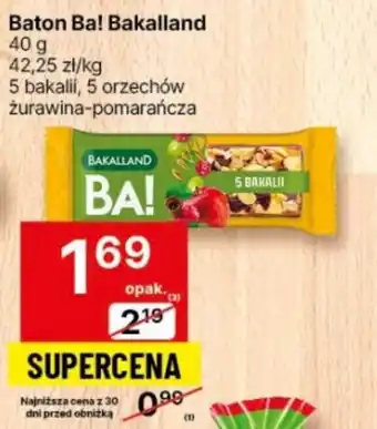 Delikatesy Centrum Baton Ba! Bakalland 40 g oferta