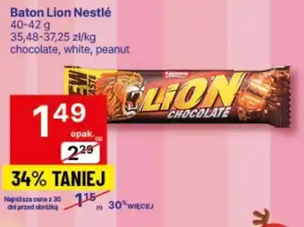 Delikatesy Centrum Baton Lion Nestlé 40-42 g oferta