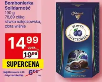 Delikatesy Centrum Bombonierka Solidarność 190 g oferta