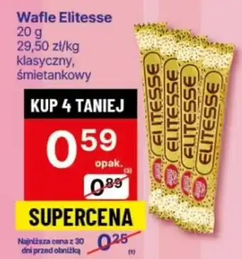 Delikatesy Centrum Wafle Elitesse 20 g oferta