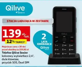 Auchan Telefon Qilive Senior oferta