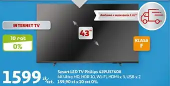 Auchan Smart LED TV Philips 43PUS7608 oferta
