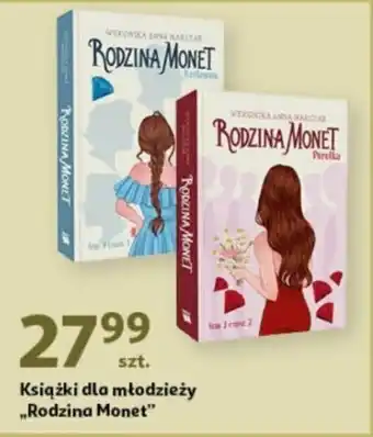 Auchan Książki dla młodzieży „Rodzina Monet" oferta