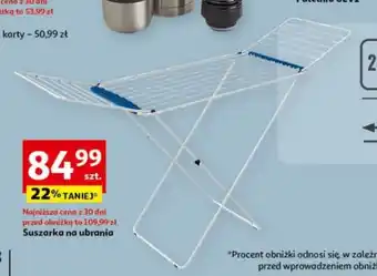 Auchan Suszarka na ubrania oferta