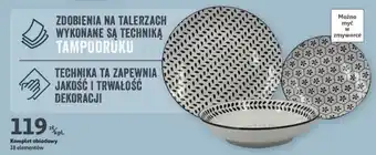 Auchan Komplet obiadowy 18 el. oferta