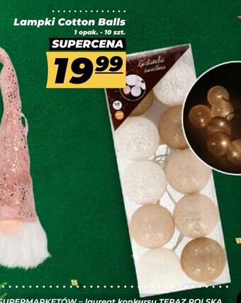 Polomarket Lampki Cotton Balls oferta