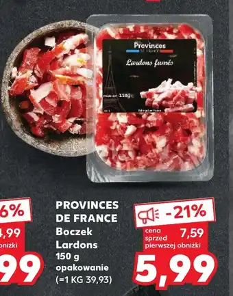 Kaufland PROVINCES DE FRANCE Boczek Lardons 150 g oferta