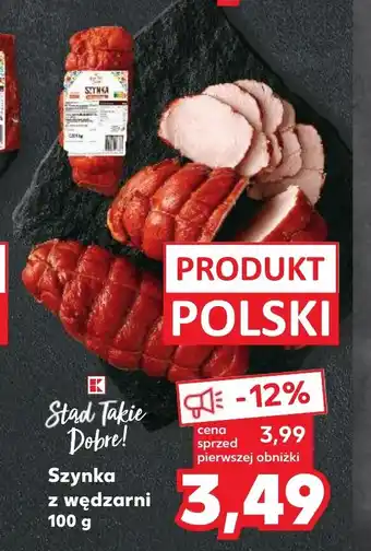 Kaufland Szynka z wędzarni 100 g oferta