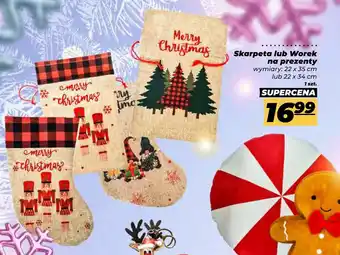 Polomarket Skarpeta lub Worek na prezenty oferta