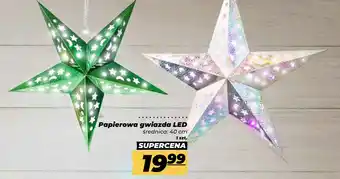 Polomarket Papierowa gwiazda LED oferta