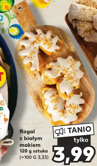 Kaufland Rogal z białym makiem 120 g oferta