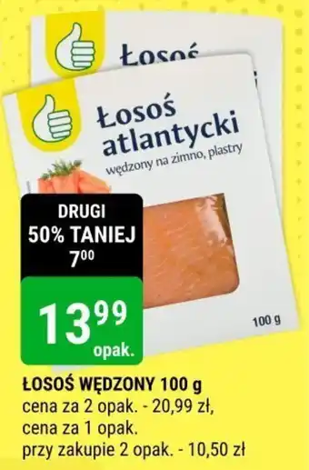 bi1 ŁOSOŚ WĘDZONY 100 g oferta
