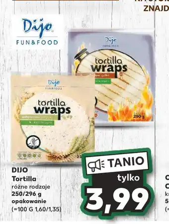 DIJO Tortilla różne rodzaje 250/296 g