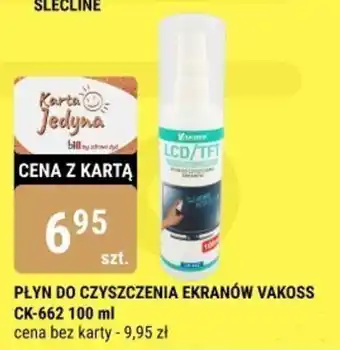 bi1 PŁYN DO CZYSZCZENIA EKRANÓW VAKOSS CK-662 100 ml oferta