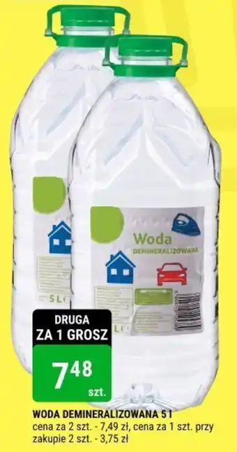 bi1 WODA DEMINERALIZOWANA 5 L oferta