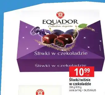 E.Leclerc Śliwki w czekoladzie oferta