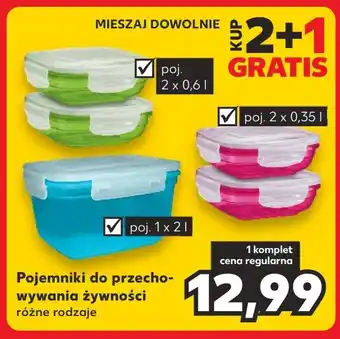 Kaufland Pojemniki na żywność oferta