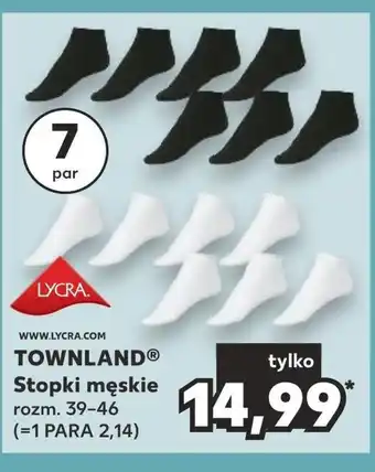 Kaufland Stopki męskie oferta