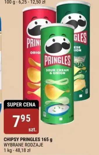 CHIPSY PRINGLES 165 g