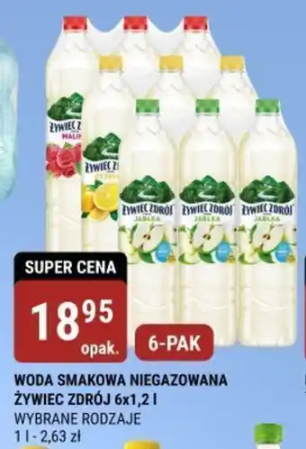 bi1 WODA SMAKOWA NIEGAZOWANA ŻYWIEC ZDRÓJ 6x1,2l oferta