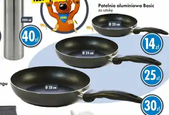 Tedi Patelnia aluminiowa Basic Ø 28 cm oferta