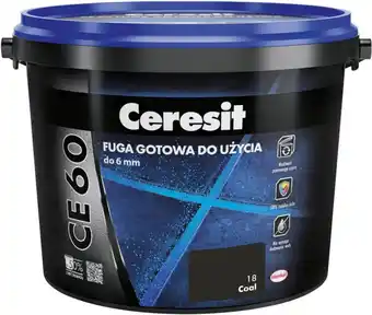 Castorama Fuga gotowa ceresit ce60 węgiel 2 kg oferta