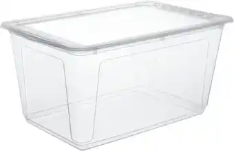 Castorama Pojemnik goodhome calan z pokrywą 43 l oferta