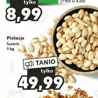 Kaufland Pistacje luzem 1kg oferta