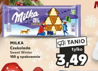 Kaufland Milka Czekolada Sweet Winter 100 g opakowanie oferta