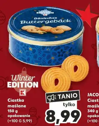 Kaufland Ciastka maślane 150 g opakowanie oferta