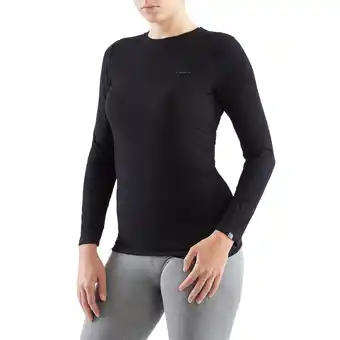 Decathlon Koszulka longsleeve damska viking teres z przędzy bambusowej i wełny merino oferta