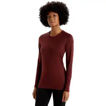 Decathlon Koszulka termoaktywna damska icebreaker 200 oasis ls crewe oferta