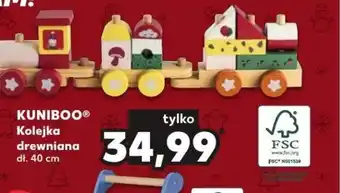 Kaufland Kolejka drewniana oferta