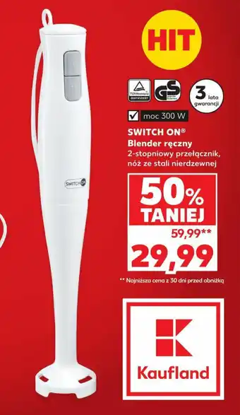 Kaufland SWITCH ON Blender ręczny oferta