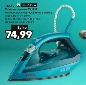 Kaufland TEFAL Żelazko parowe FV1712 oferta