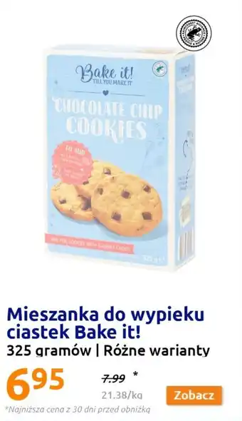 Action Mieszanka do wypieku ciastek Bake it! 325g oferta
