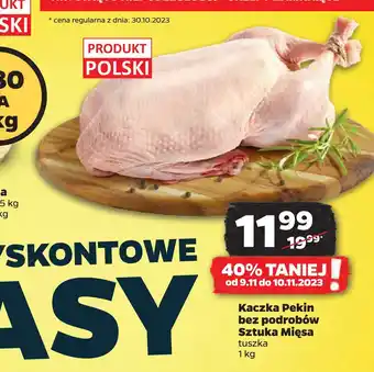 Netto Kaczka pekin bez podrobów sztuka mięsa oferta