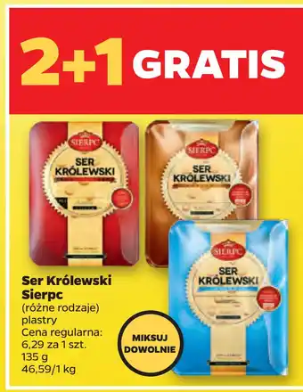 Netto Ser królewski sierpc oferta