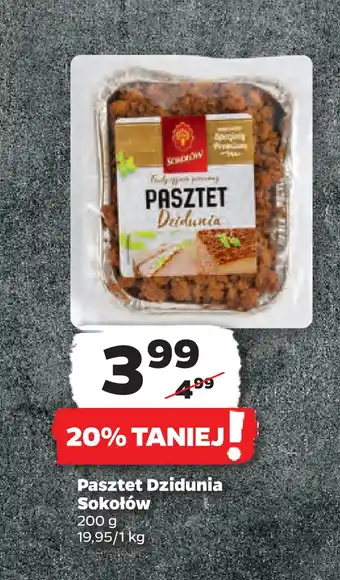 Netto Pasztet dzidunia sokołów oferta