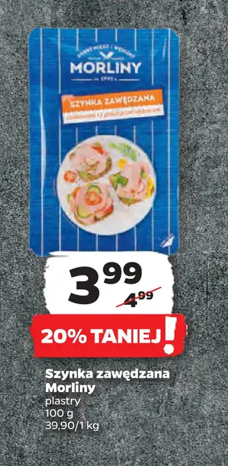 Netto Szynka zawędzana morliny oferta
