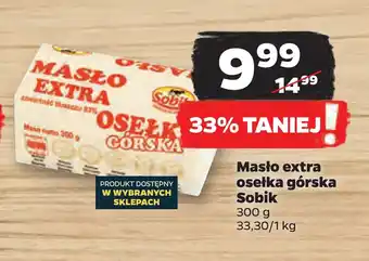 Netto Masło extra osełka górska sobik oferta