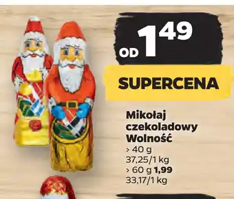 Netto Mikołaj czekoladowy wolność oferta