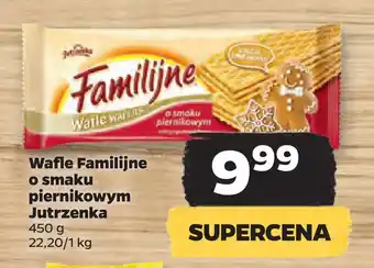Netto Wafle familijne o smaku piernikowym jutrzenka oferta