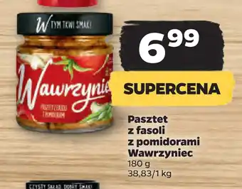 Netto Pasztet z fasoli z pomidorami wawrzyniec oferta