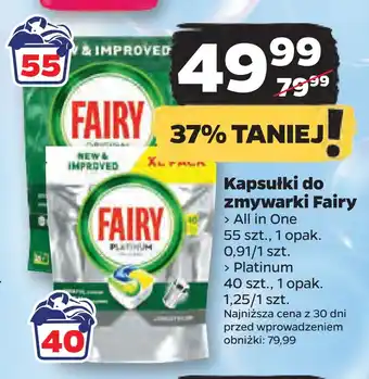 Netto Kapsułki do zmywarki fairy oferta