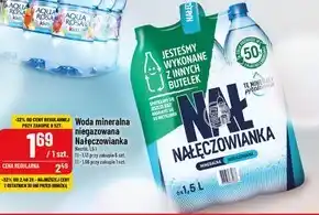 Polomarket Nałęczowianka naturalna woda mineralna niegazowana 1,5 l oferta